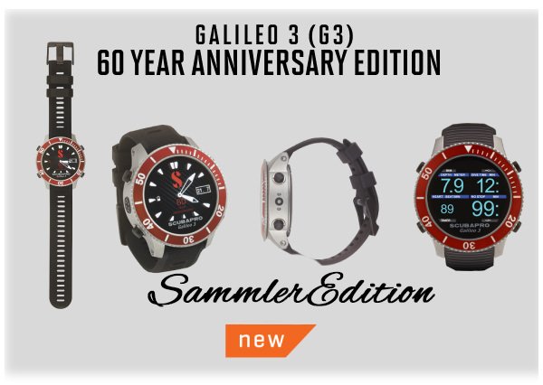 Scubapro G3 + G3-TEK 60 Year Anniversary Edition